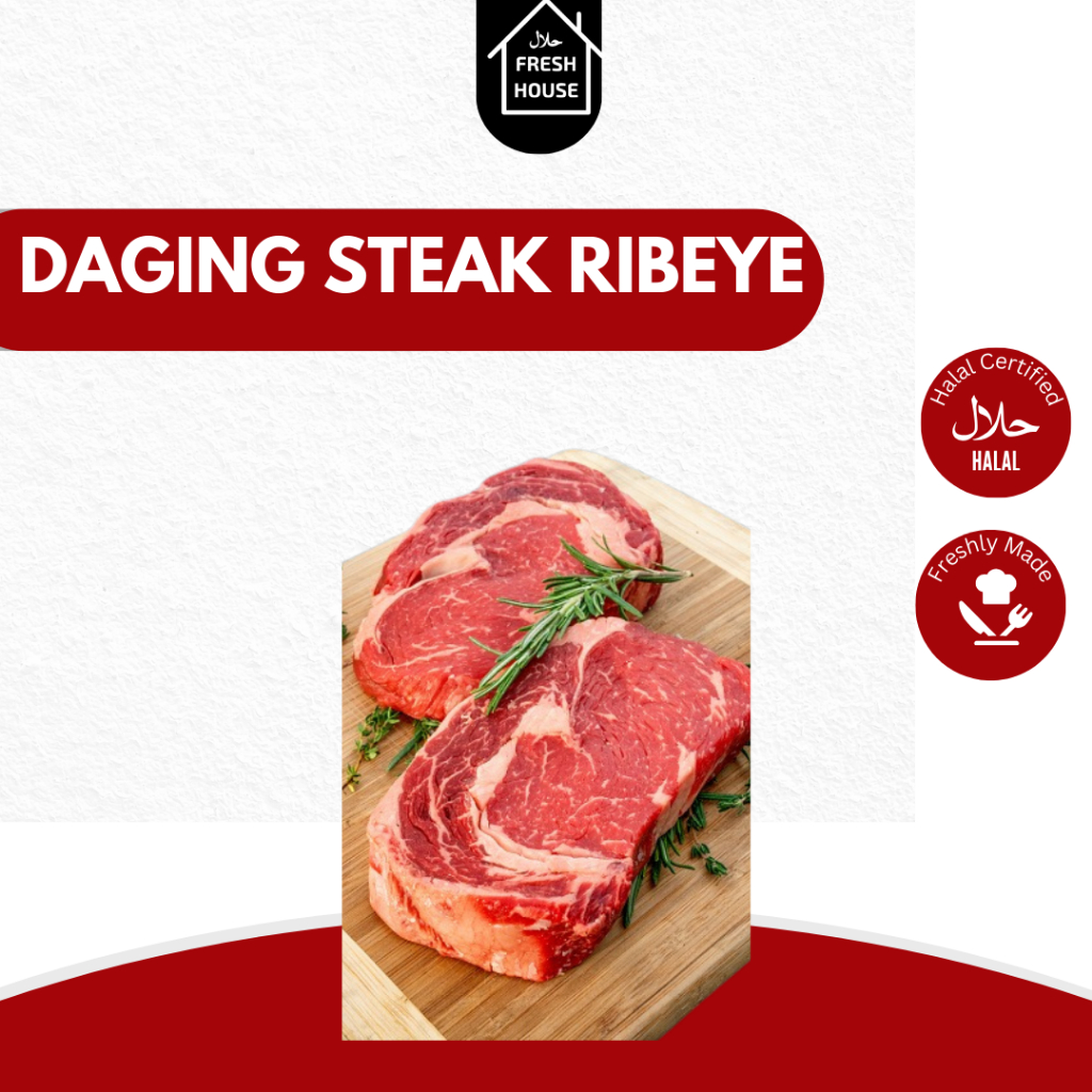

DAGING STEAK RIBEYE / RIBEYE STEAK 1 KG