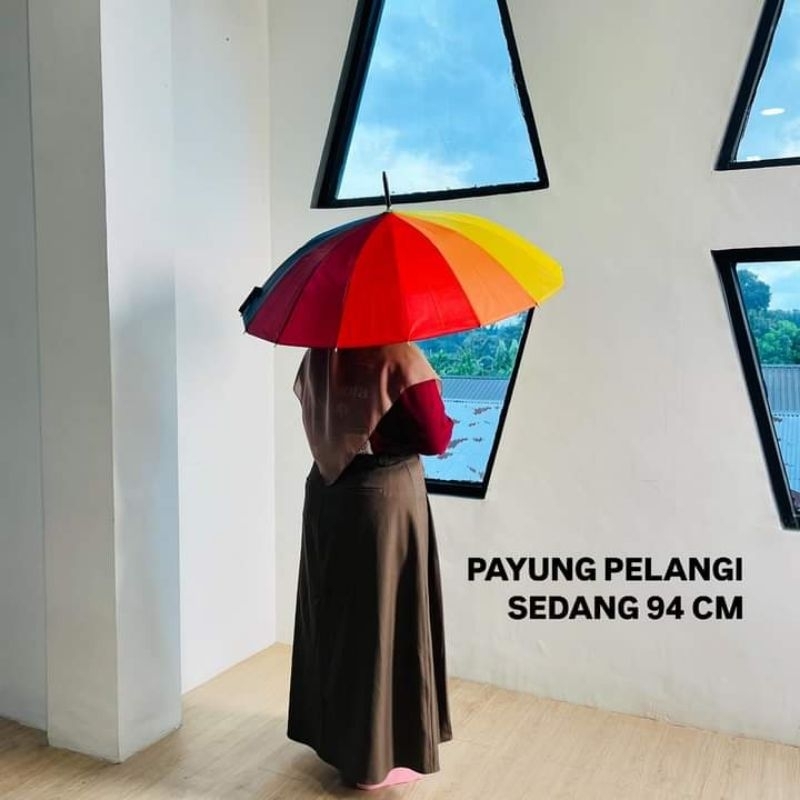 PAYUNG PELANGI SEDANG