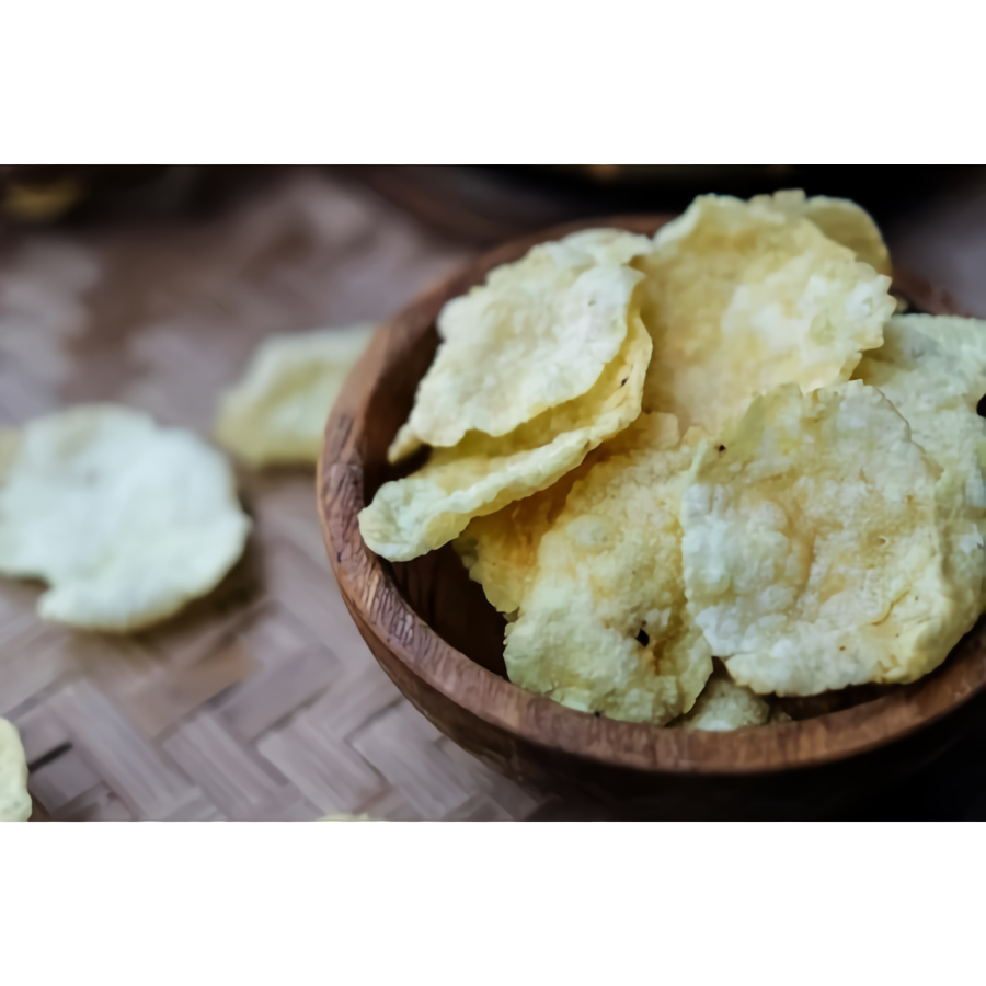 

Emping Melinjo Goreng Rasa Gurih Asin [250 gram]