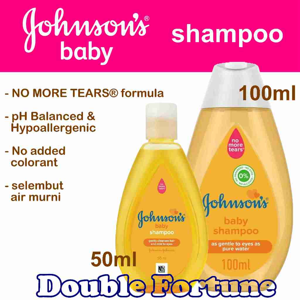 JOHNSON BABY SHAMPOO Gold / Sampo Bayi Johnson Baby  50-100ml