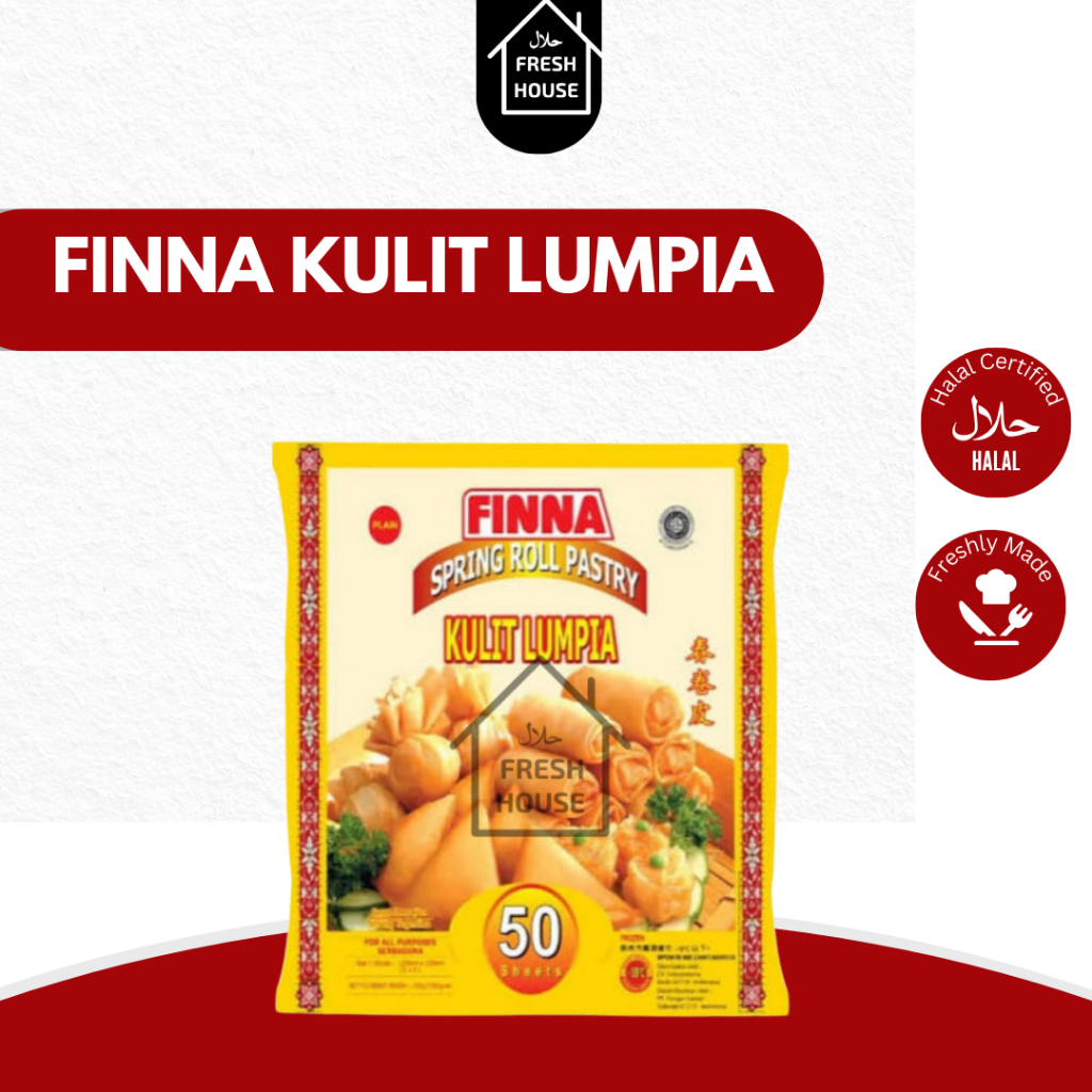 

KULIT LUMPIA / SPRING ROLL / FINA KULIT LUMPIA ISI 50 LEMBAR