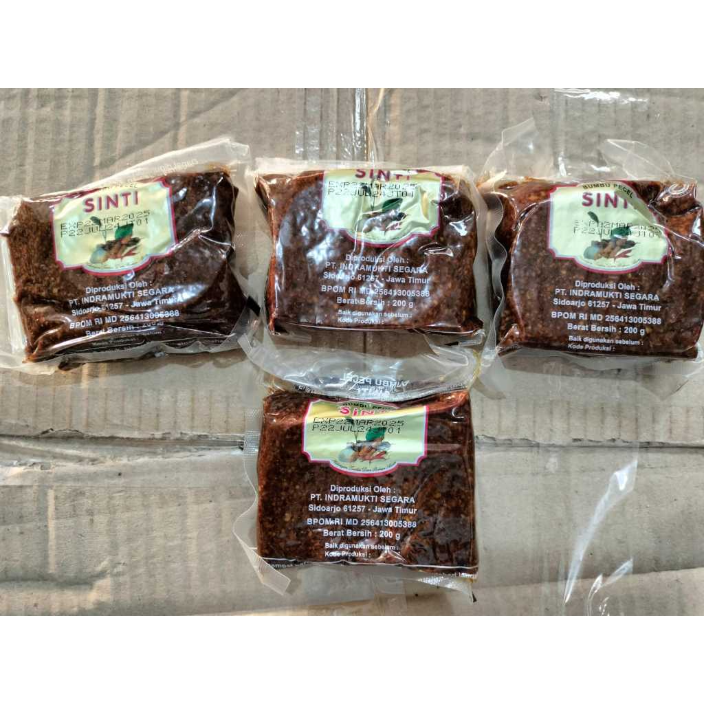 

1 Pcs (200 Gr) - Bumbu Pecal Sinti