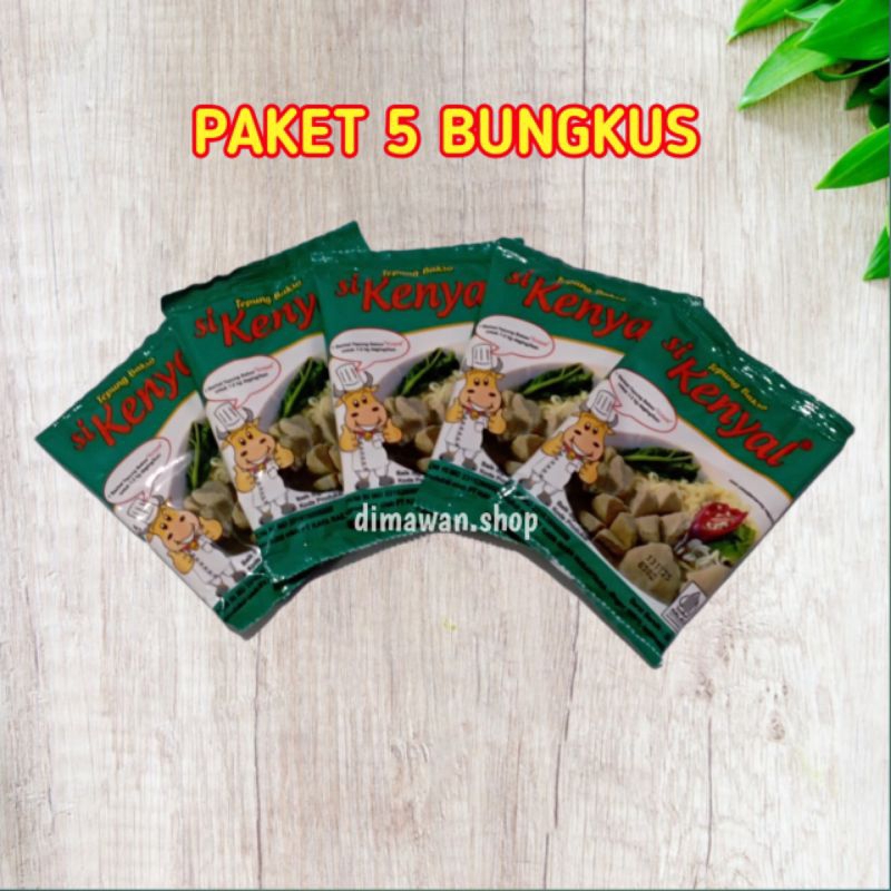 

SiKenyal tepung khusus bakso 32 gram ( 5pcs )