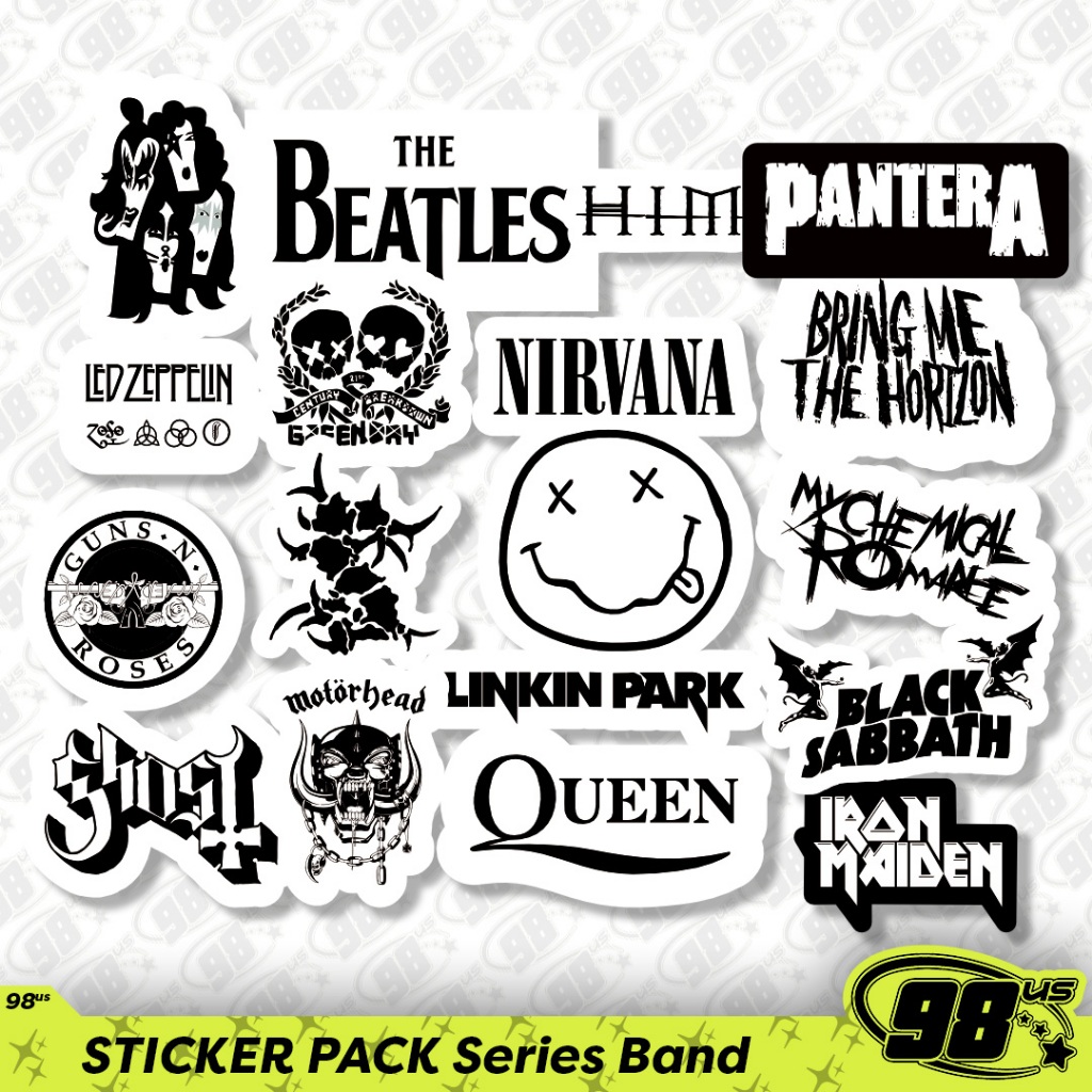 

Sticker Pack TUMBLR CASE AESTHETIC HP Black&White 25