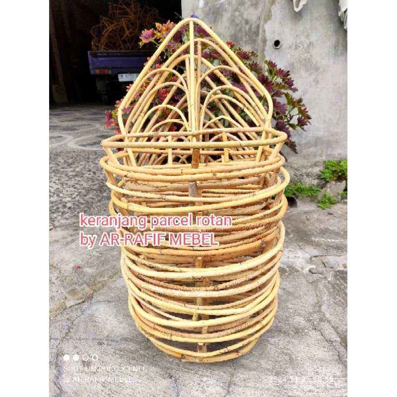 PER 10 pcs / keranjang parcel lebaran / keranjang parcel rotan / hampers rotan