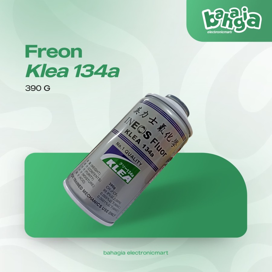 Freon KLEA 134A Kaleng / Freon Kaleng Klea 134a 390gram