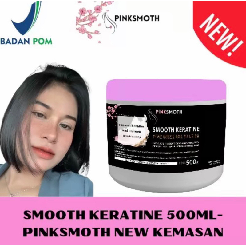 NEW ORIGINAL PINK SMOOTHING KOREA KERATIN 500 ml