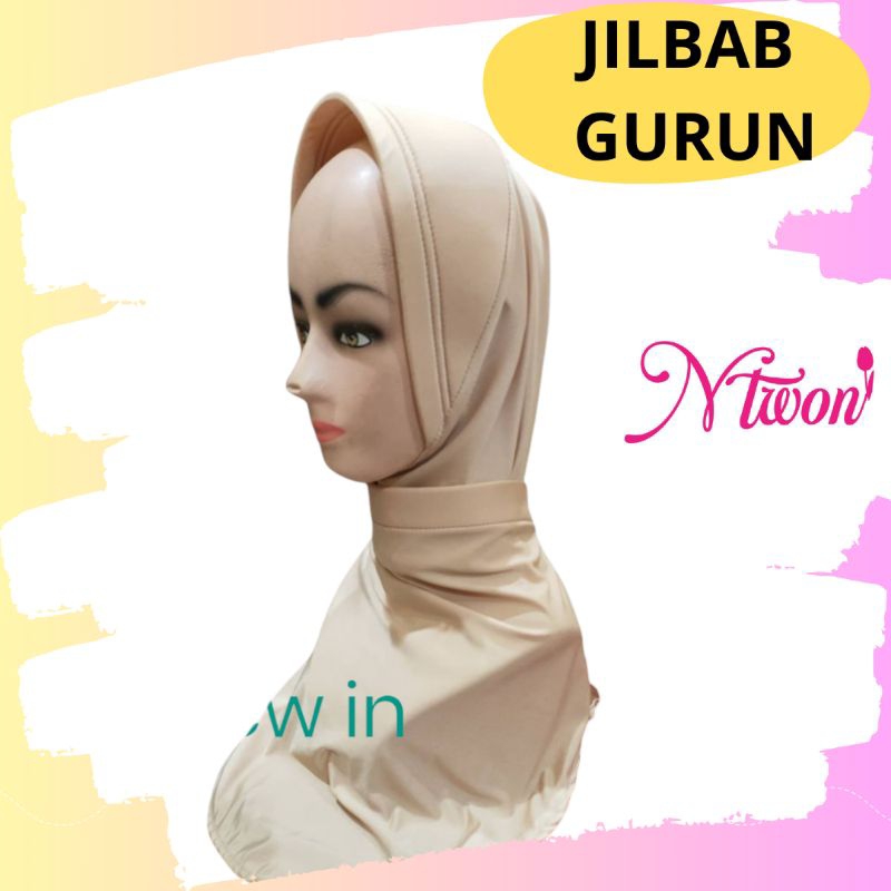 JILBAB GURUN POLWAN / KOWAD / WARA / KOWAL