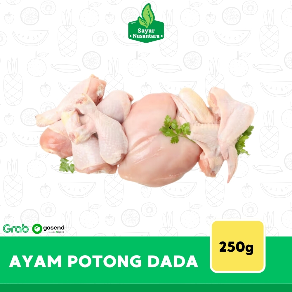 

Daging Ayam Potong Dada 250gr - Sayur Nusantara