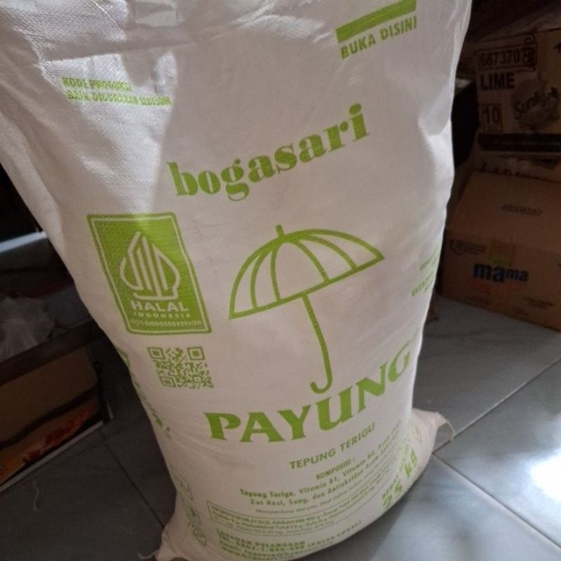 

Tepung Terigu Payung Bogasari (Kiloan)