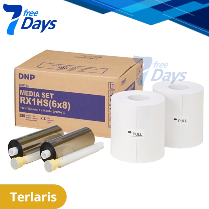 Refill DNP Fotolusio DS-RX1 4R 4x6 Film plus Paper - Roll Paper DNP