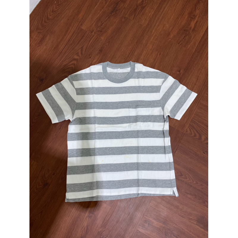 kaos basic uniqlo second original