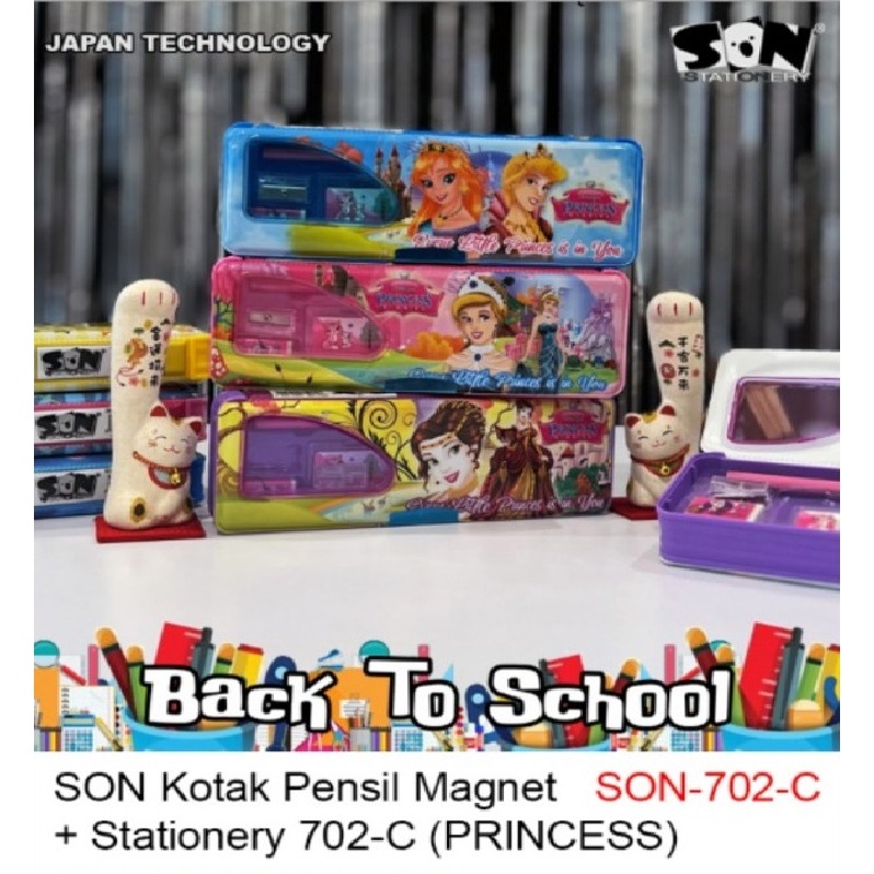 

TEMPAT PENSIL CASE MAGNETIC SON
