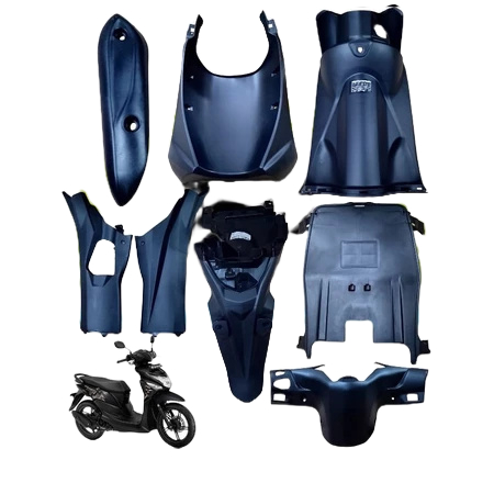 Cover body kasar atas bawah honda beat pop