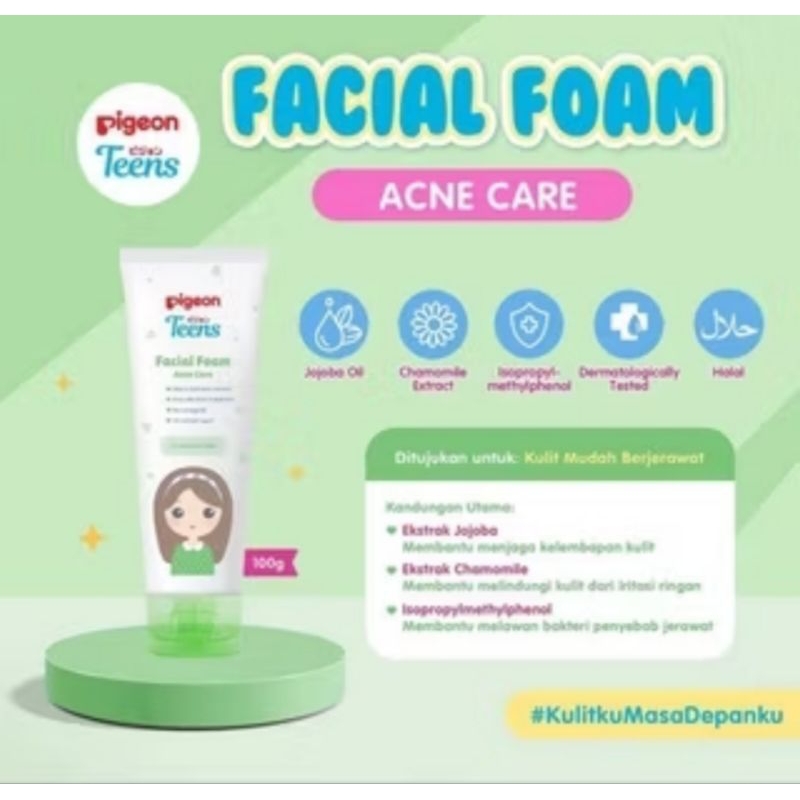 PIGEON ACNE FACE WASH 100ML
