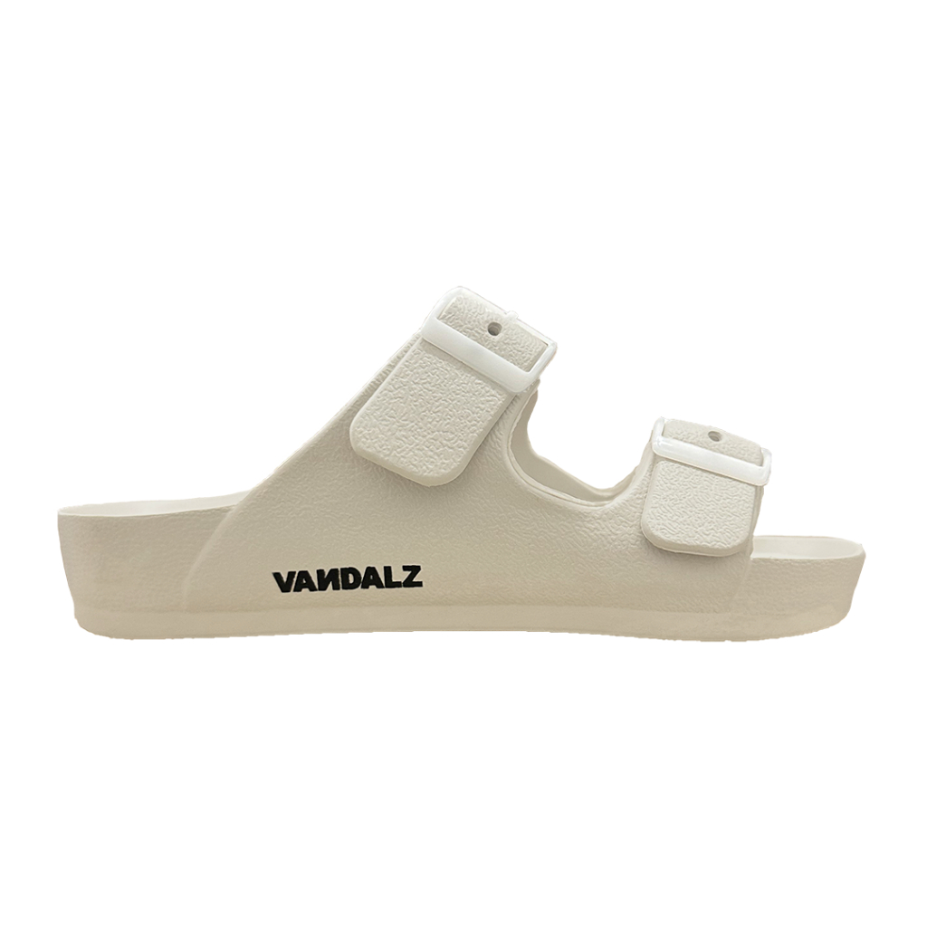 Vandalz Tabby 07 Beige  - Sandal Selop Karet Wanita Cream Soleandjoy