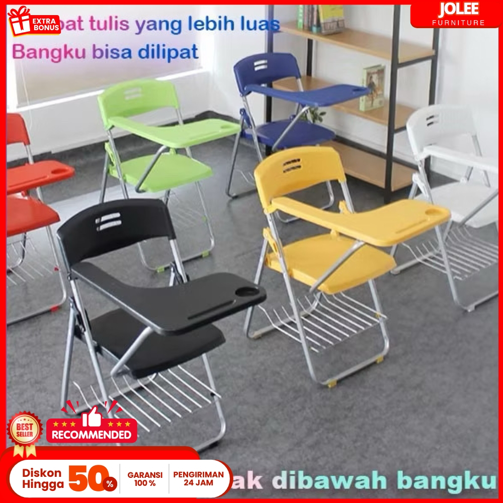 Kursi Lipat Belajar/ Kursi Sekolah /Kursi Kuliah Kursi Mahasiswa/kursi belajar/ kursi kuliah
