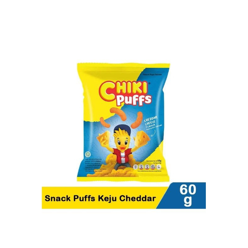 

CHIKI PUFFS KEJU CHEDAR 60 GR