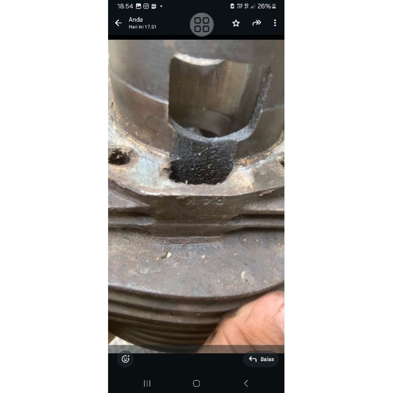 blok boring vespa p4k 4M