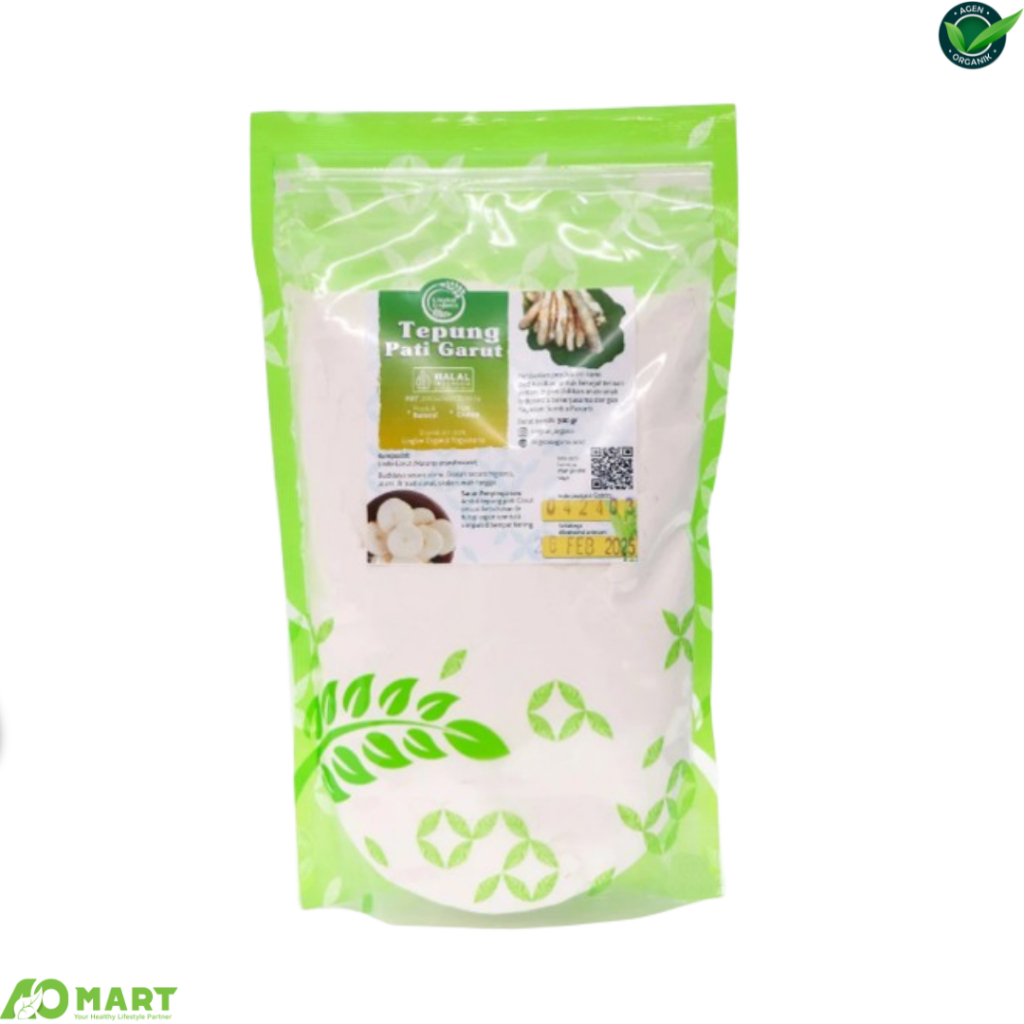 

Tepung Pati Garut Lingkar Organik - MPASI 500gr