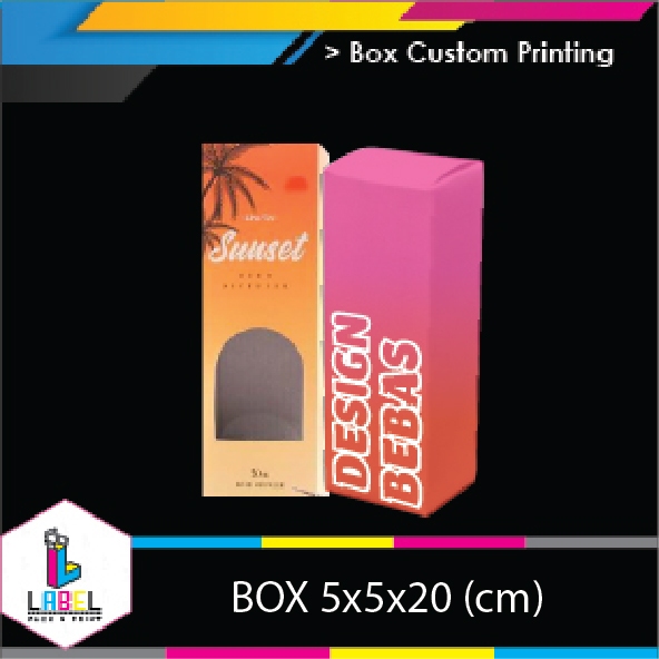 

Dus Kemasan / Box Diffuser Uk. 5x5x22 cm (Bolong) Custom Desain