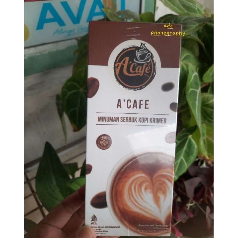 

KOPI A'CAFE ACAFE DIJAMIN ORI DARI AVAIL (KOPI PREMIUM KOPI STAMINA)