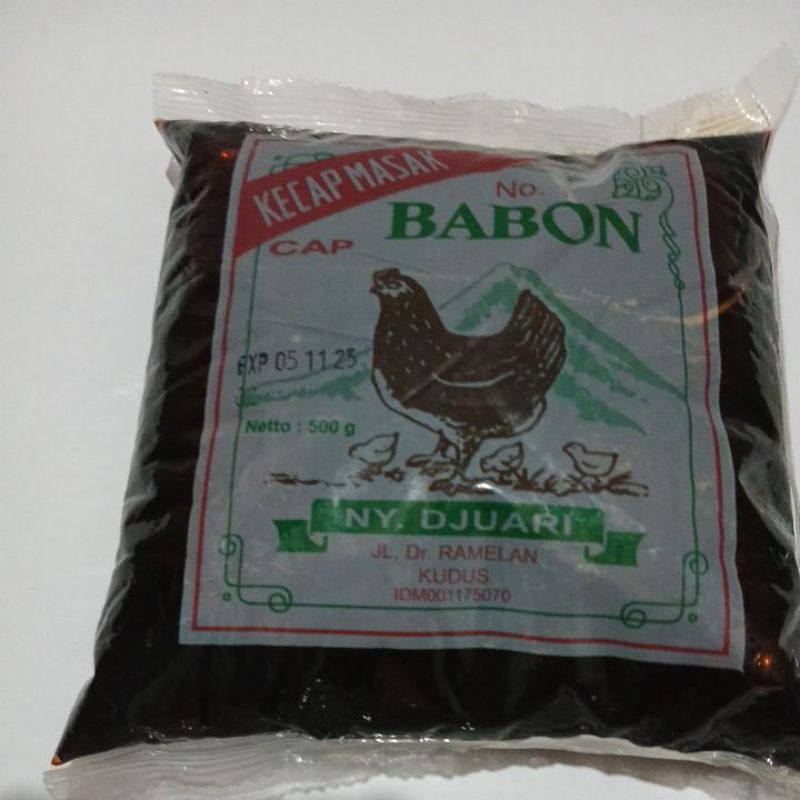 

Kecap Manis Babon Kudus 500 Gram