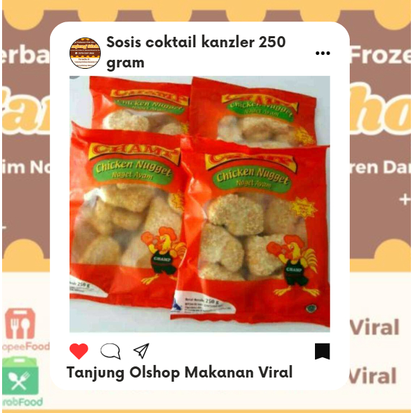 

Naget champ 250 gram