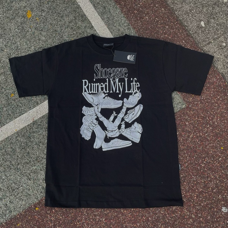 Enola black Shoegaze Rained My life Tshirt