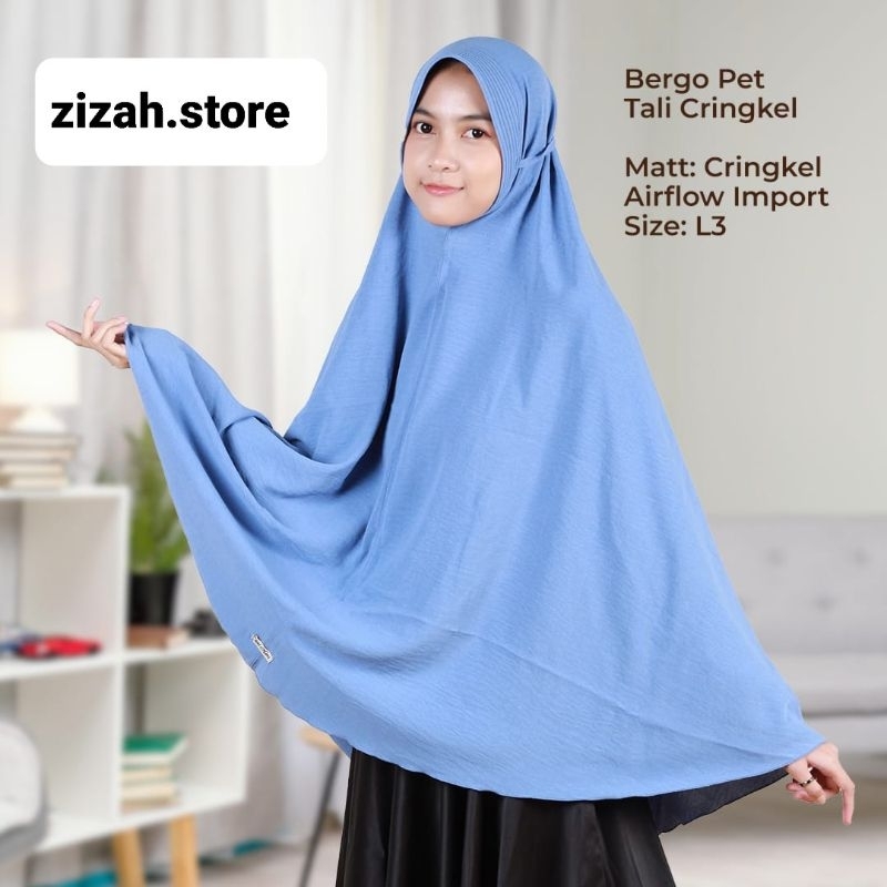 Hijab Bergo, Bergo Pet Tali Hijab jumbo