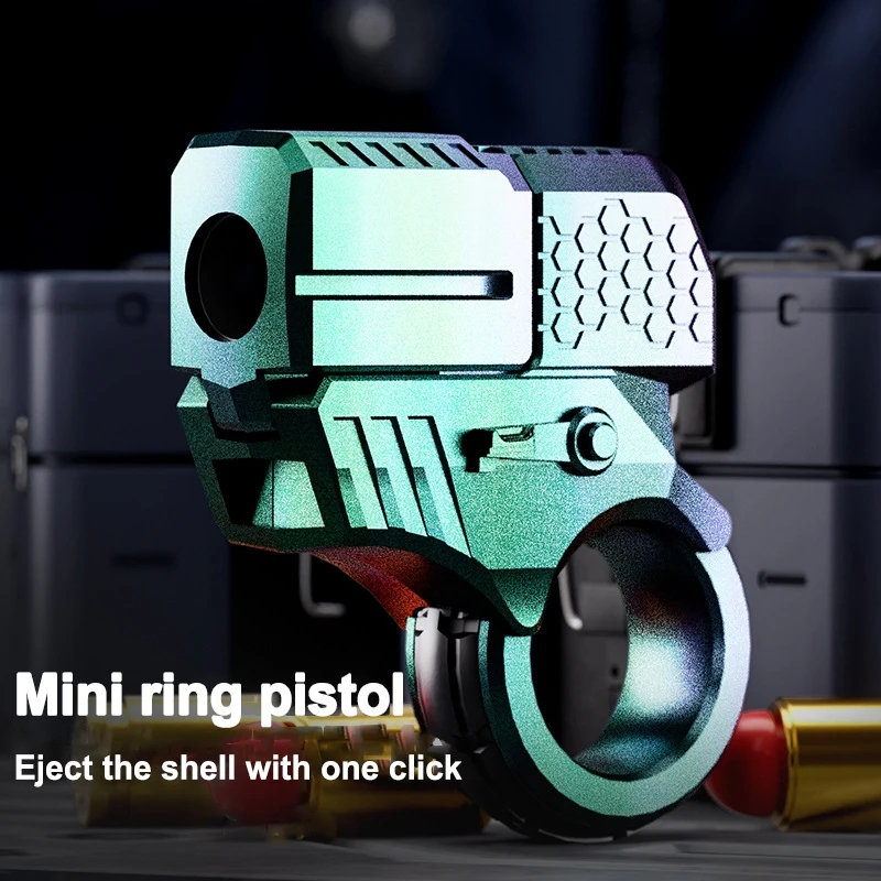 Mini Alloy Toy Gun Simulation EDC Fidget Spinner Metal Hand Spinner Stress Relief Toy Children Gift