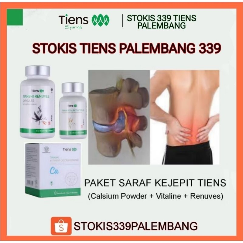 PAKET PRODUK SARAF KEJEPIT TIENS / OBAT SARAF KEJEPIT TIENS