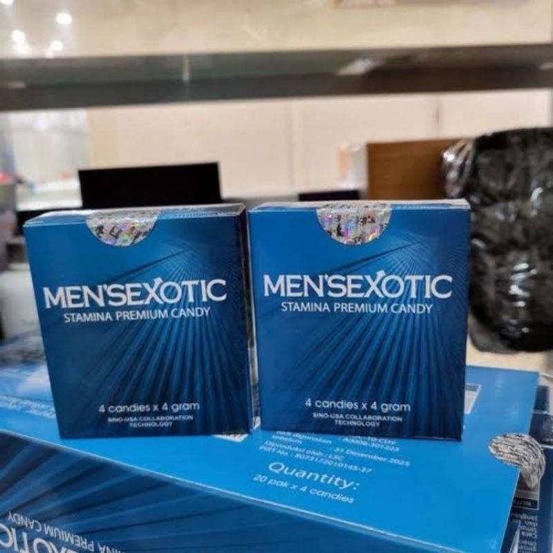 

Permen Terbaik Mense Xotic Menxotic Candy Original 1Kotak Isi 4Pcs