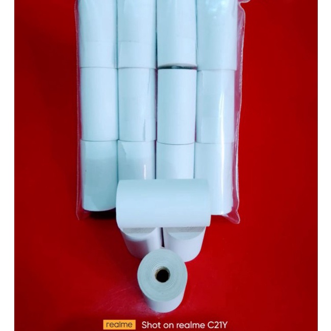 

Paket Murah Kertas kasir TAXI ukuran 37x2mm Paket 1 Pack isi 12 pcs