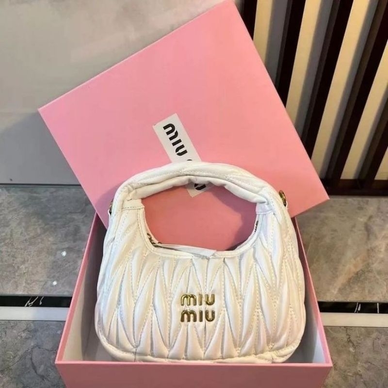 tas tenteng slempang wanita miu miu