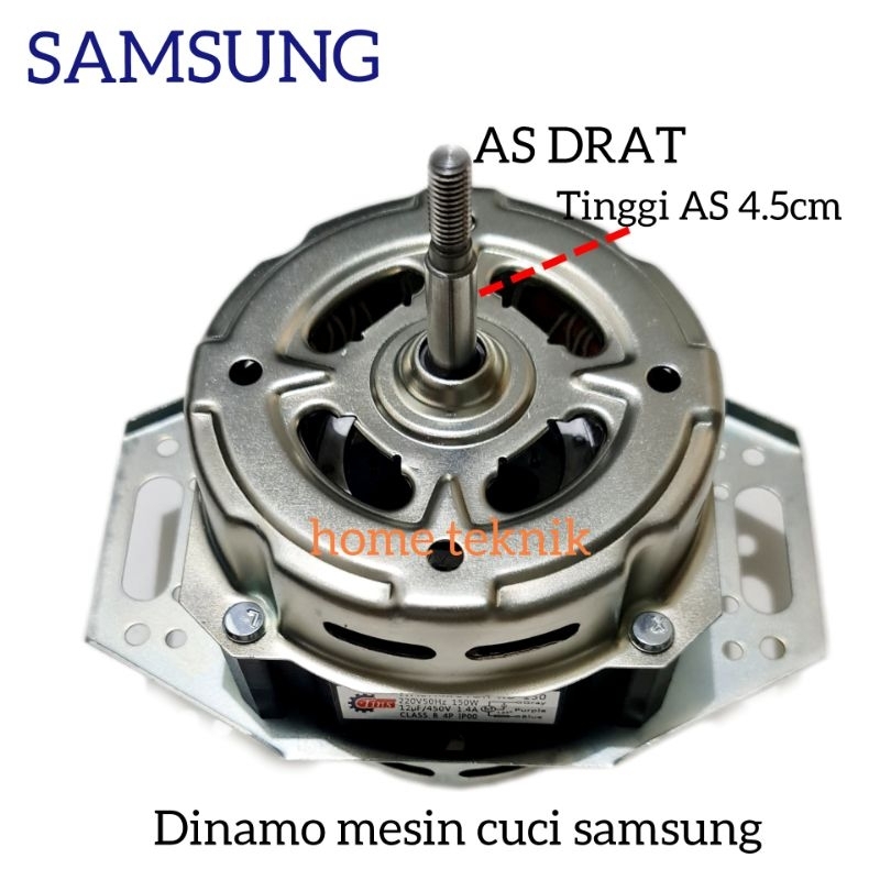 RK Dinamo mesin cuci SAMSUNG 1 tabung XD150 original TINS