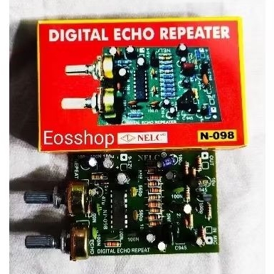 KIT DIGITAL ECHO REPEATER NELC N-098 RANGKAIAN KIT ECHO DIGITAL NELC