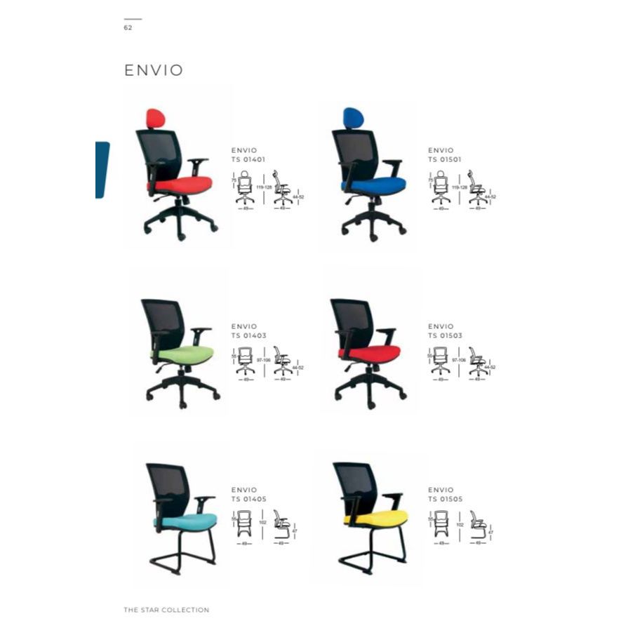 Kursi Kantor Chairman ENVIO TS 01401 01403 01405 01501 01503 01505