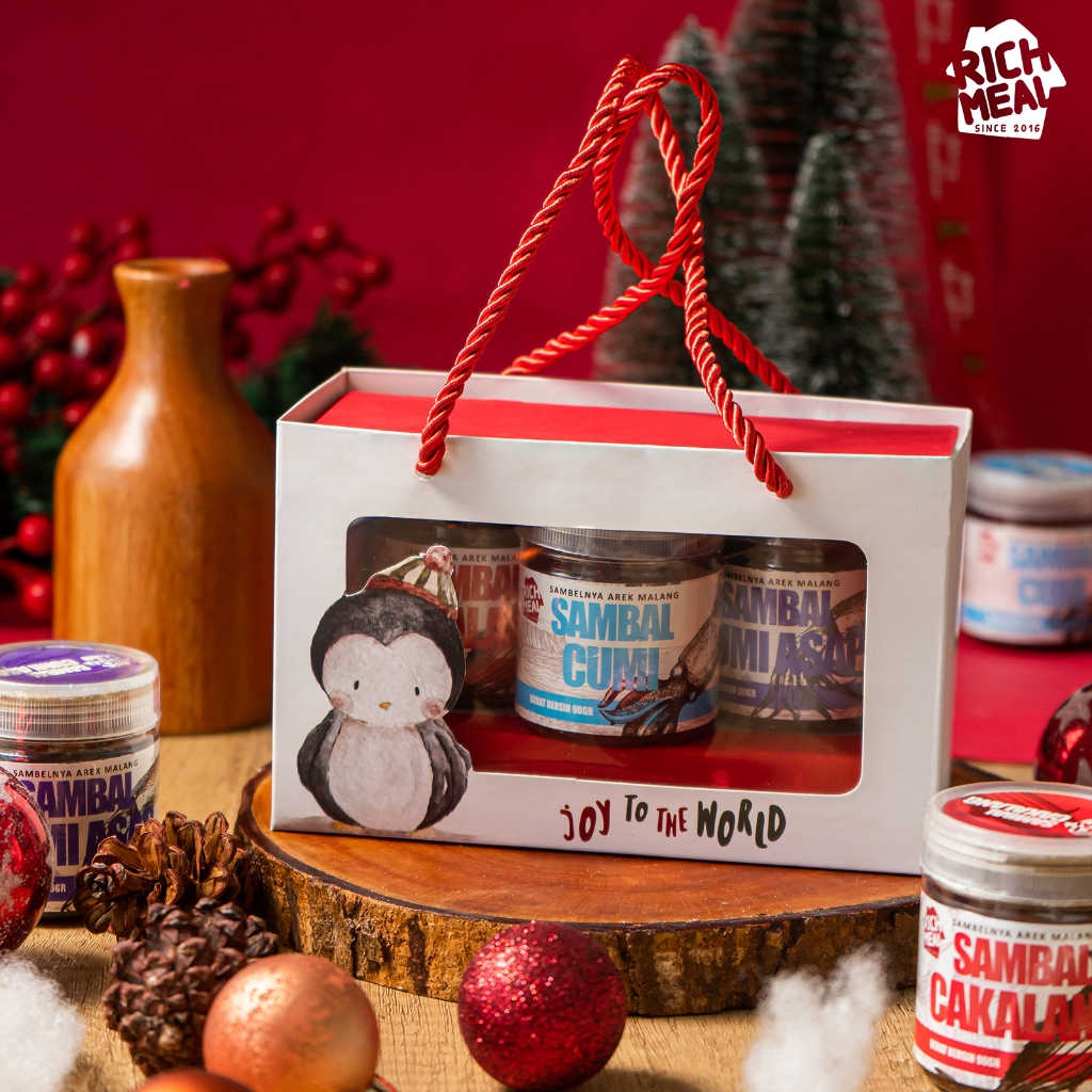 

HAMPERS NATAL 12.12 SAMBAL PEDAS MINI 3VARIAN