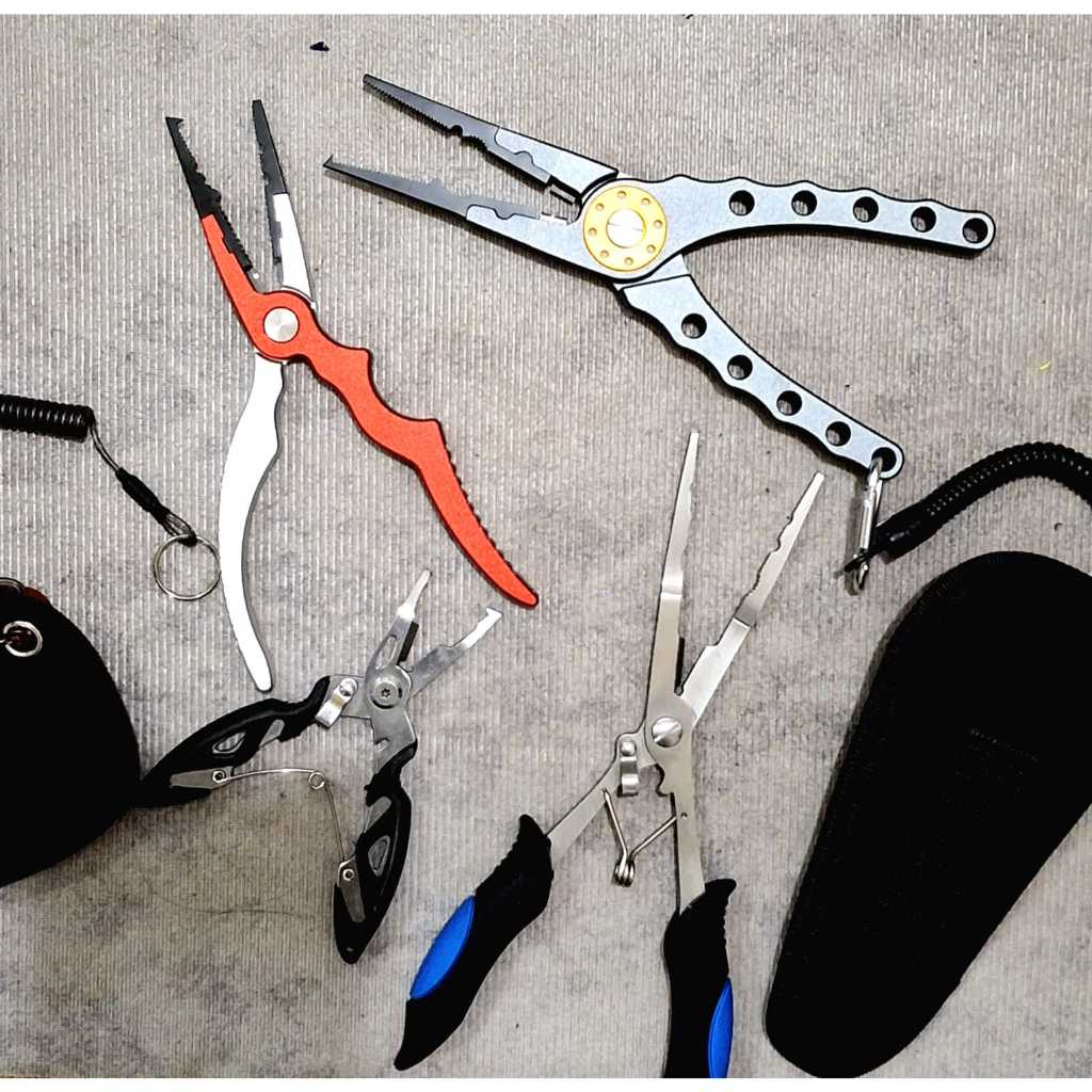Tang Kail Pancing panjang Stainless Steel Fishing Hook Remover pelepas mata kail umpan ikan