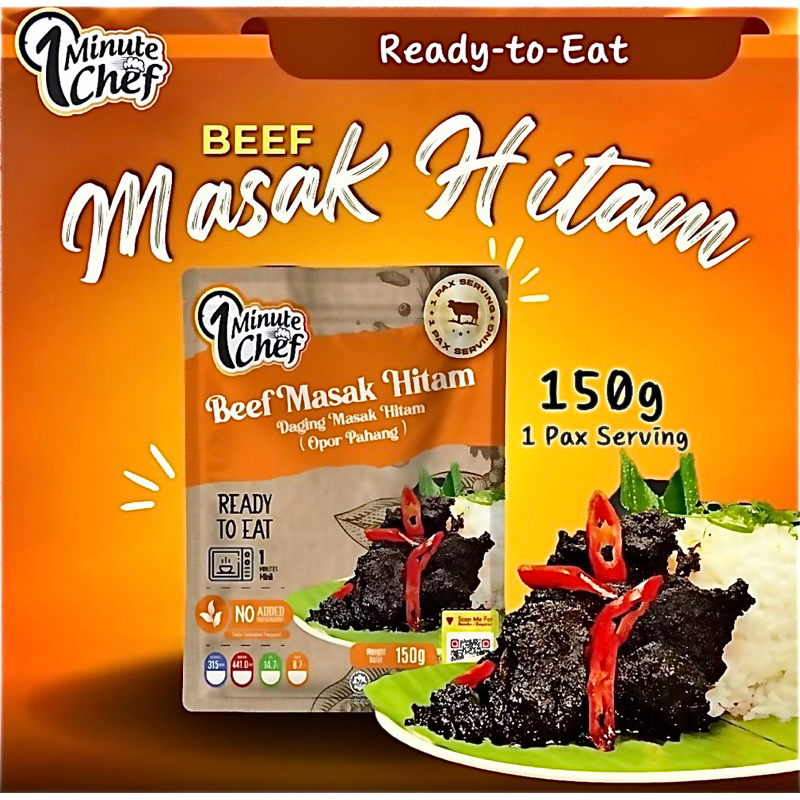 

READY TO EAT 1 Minute Chef Masak Hitam Premium (Opor Pahang)