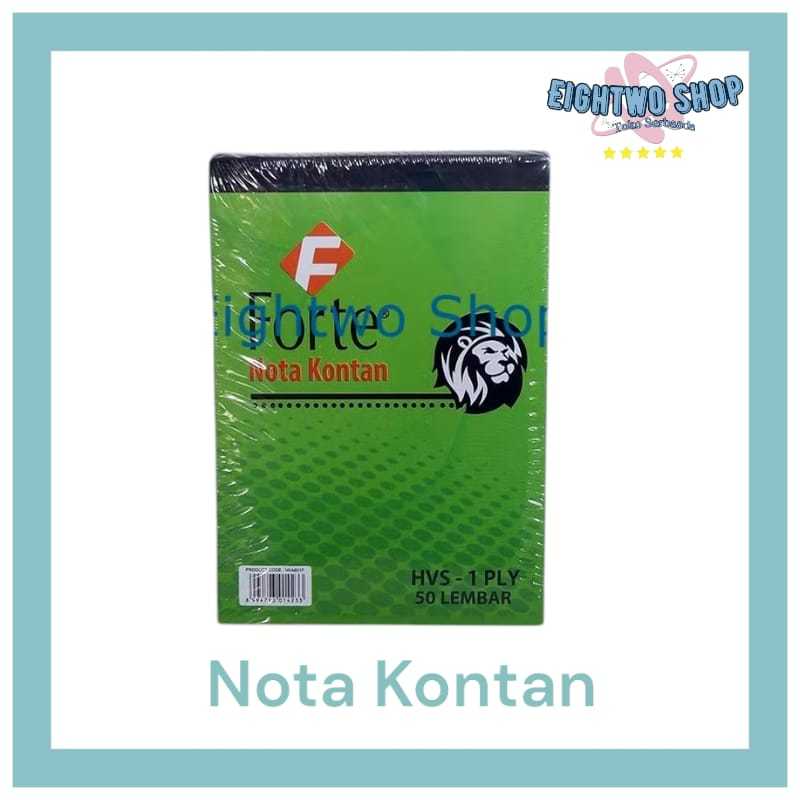 

Nota Kontan 1 ply 50 set Murah Forte