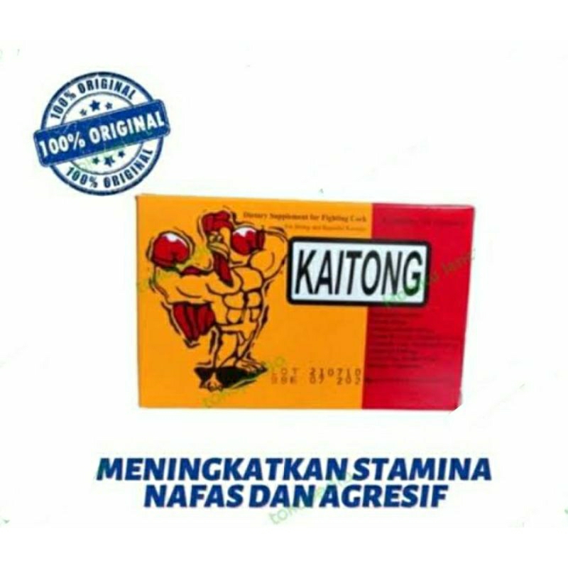 KAITONG Ori Import Multivitamins Ans Minerals Doping Ayam Tarung 1 kapsuls