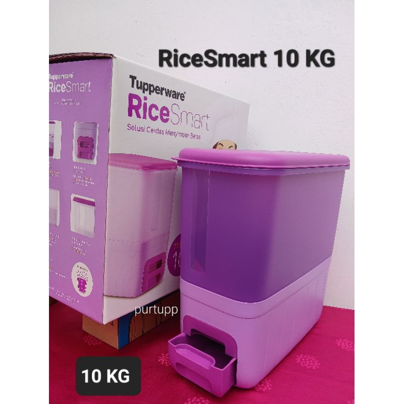 TUPPERWARE RiceSmart@10kg,tempat beras