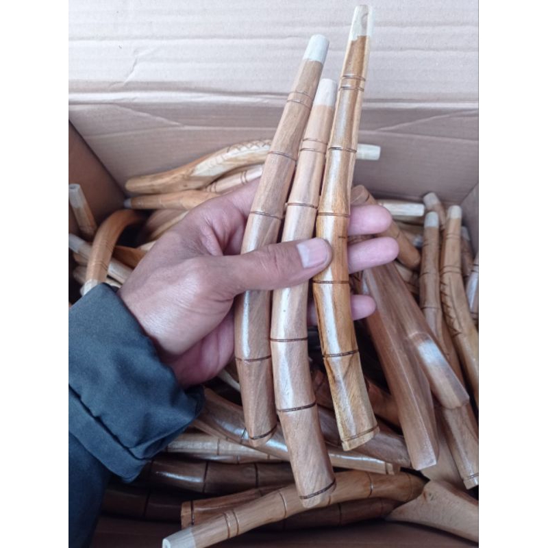 ALAT PAMCING PAHUL KAYU UKIR GAGANG JORAN TIMBANG