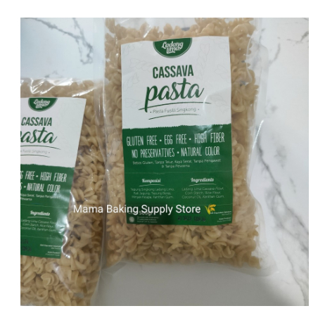 

LADANG LIMA Cassava Pasta Fusilli Fusili Singkong Gluten Free 500 gr