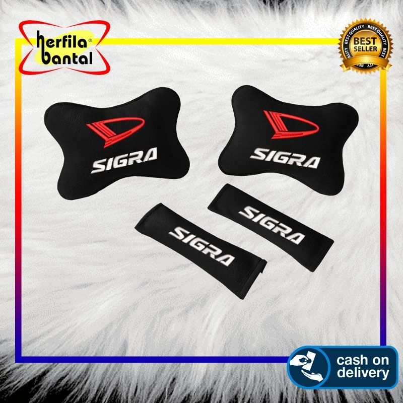 bantal mobil sigra aksesoris interior mobil Daihatsu sigra bantal leher sigra