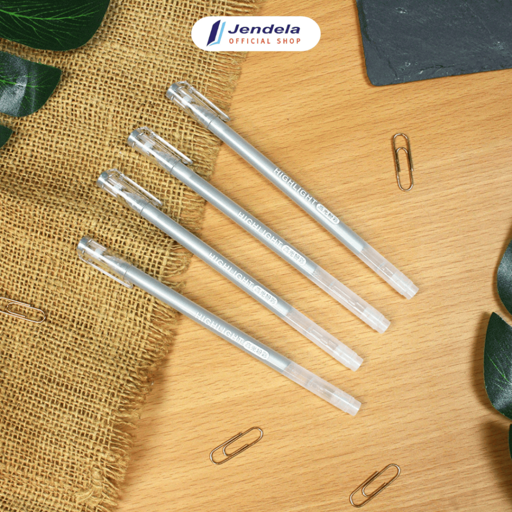

Shiny Highlight Gel Ink Pen PANMOMO Bolpoin Gelpen Tinta Berwana Gold Silver Untuk Sekolah Perkantoran ATK