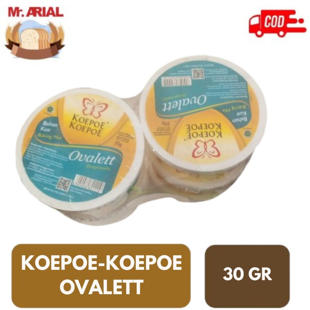 

KOEPOE-KOEPOE OVALETT (K) 30 GR