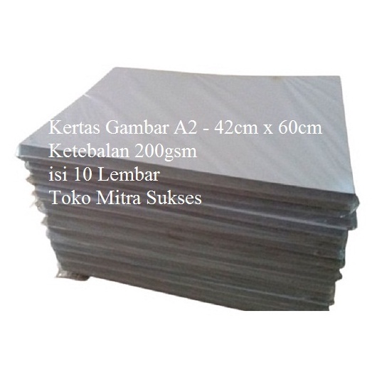 

KODE PVGW Kertas Gambar 2gsm A2 42cm x 6cm isi 1 Lembar